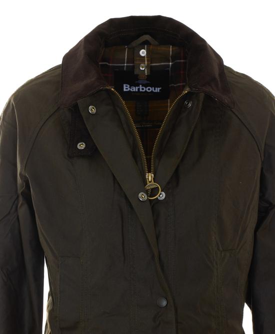26FW 바버 클래식 비드넬 왁스 재킷 LWX0668 OL71 Green - BARBOUR