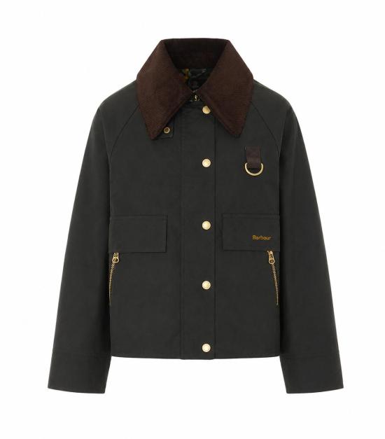26FW 바버 캐튼 왁스 재킷 LWX1333 SG51 Green