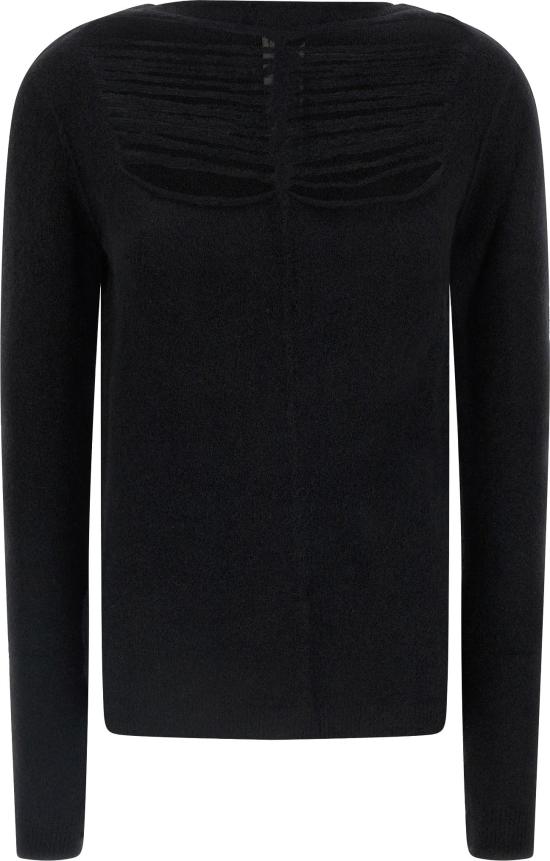 25FW 릭 오웬스 니트웨어 10121355624734 BLACK