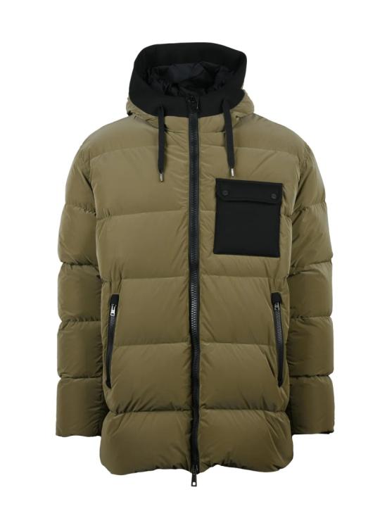 25FW 에르노 패딩 밀리터리 그린 퀼팅 폴리아미드 다운 재킷