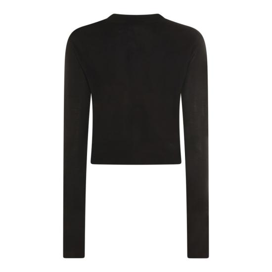 26FW 비비안웨스트우드 베아 크롭드 가디건 1803002UY005EN401 Black - VIVIENNE WESTWOOD