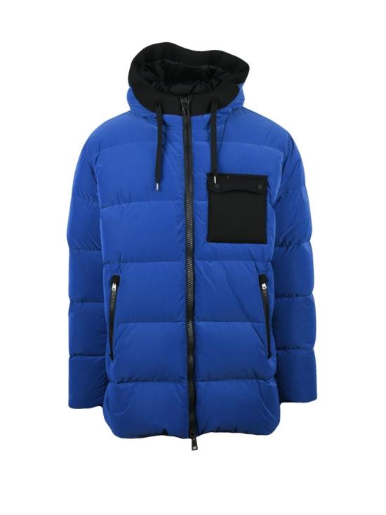 25FW 에르노 패딩 파란색 퀼팅 폴리아미드 다운 재킷