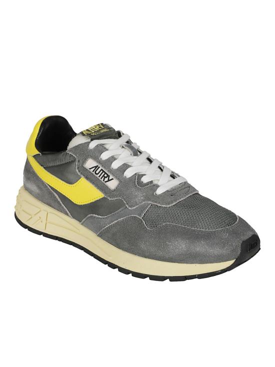 26FW 오트리 릴윈드 로우 나일론 스웨이드 스니커즈 WWLM GQ06 Grey - AUTRY