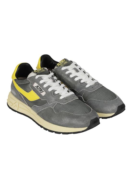 26FW 오트리 릴윈드 로우 나일론 스웨이드 스니커즈 WWLM GQ06 Grey - AUTRY