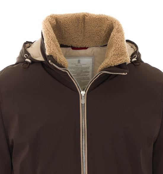 26FW 브루넬로 쿠치넬리 패딩 MV4061606 C104 Brown - BRUNELLO CUCINELLI