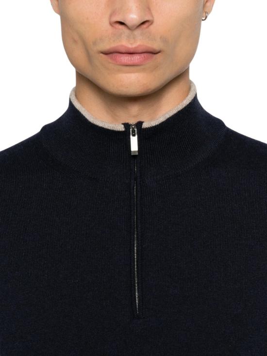 26FW 폴앤샤크 니트웨어 99311050050 Black - PAUL & SHARK