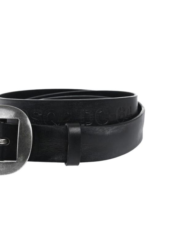 26SS 디스퀘어드2 가죽 벨트 S82BEM0392SJ1290000 Black - DSQUARED2