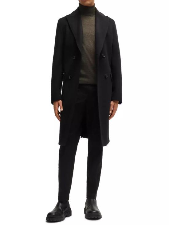 26FW 휴고보스 버진 울 터틀넥 스웨터 50468262378 Green - HUGO BOSS