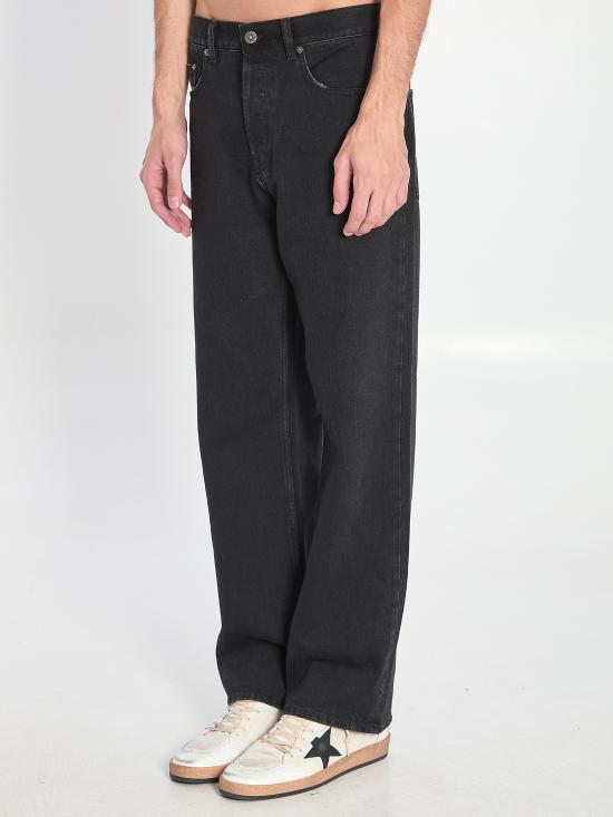 26FW 골든구스 스트레이트 팬츠 GMP01636P000625 90100 BLACK - GOLDEN GOOSE