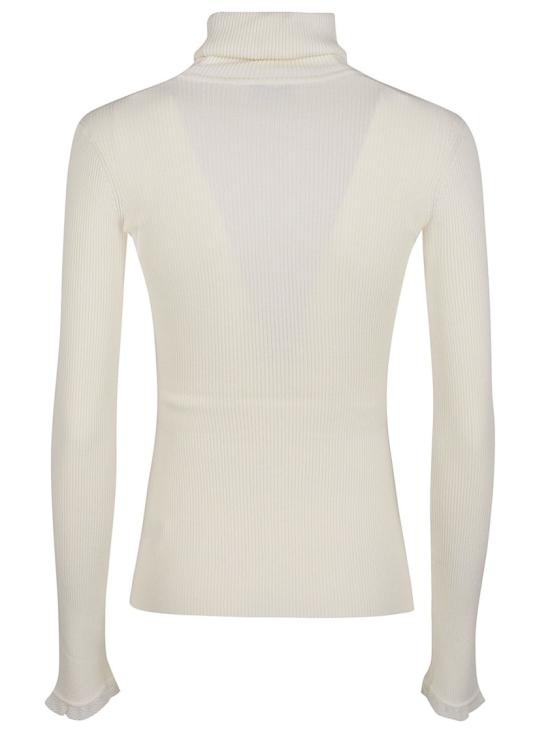 26FW 엘리자베타프랜치 터틀넥 MK22B66E2 White - ELISABETTA FRANCHI