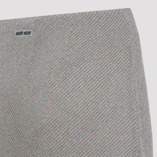 25FW 미우미우 미디 스커트 MMG558SOOO176WF0A43 Multicolor - MIU MIU
