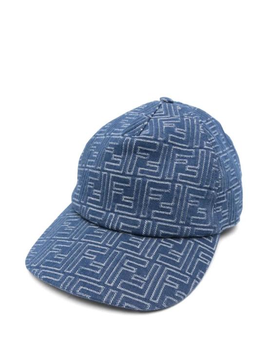  펜디 FF 베이스볼 캡 FXQ768AV93F0RBB Denim
