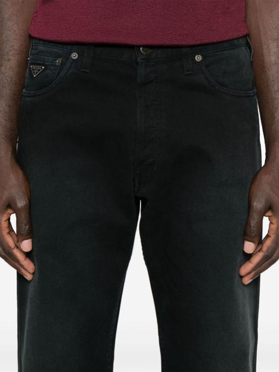  프라다 스트레이트 팬츠 GEP358SAAO148JF0557 black - PRADA