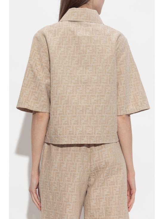  펜디 자켓 FLF790ASMFF1SAZ Beige - FENDI