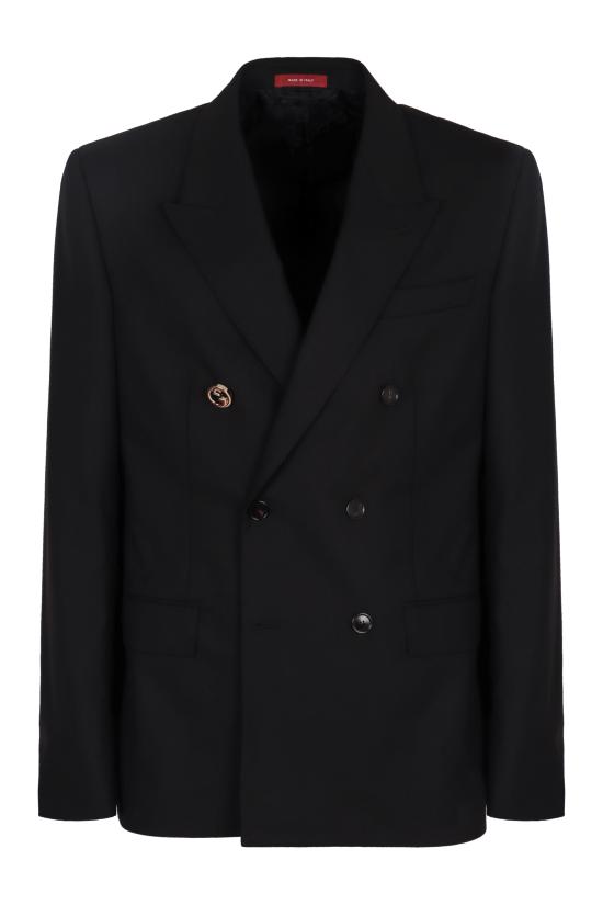 25FW 구찌 수트 자켓 832991Z7AOX1000 black