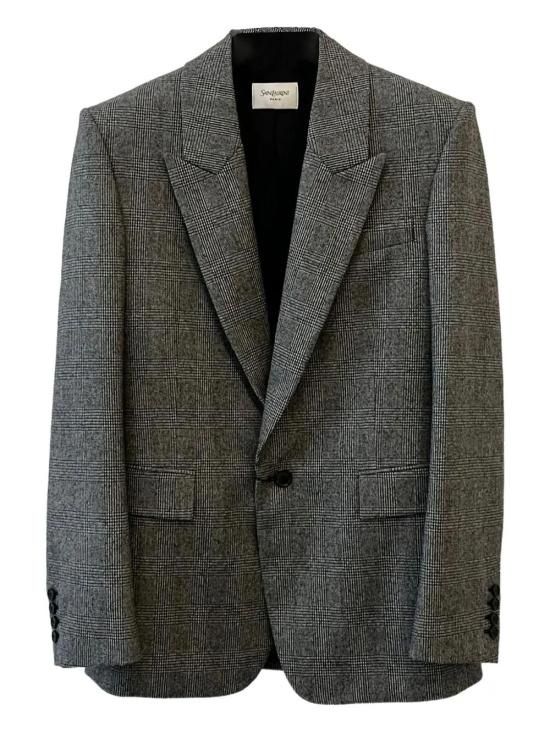 25FW 생로랑 수트 자켓 837196Y5H541095 grey