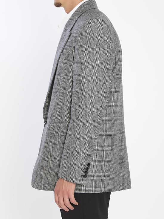 25FW 생로랑 수트 자켓 837196Y5H541095 grey - SAINT LAURENT