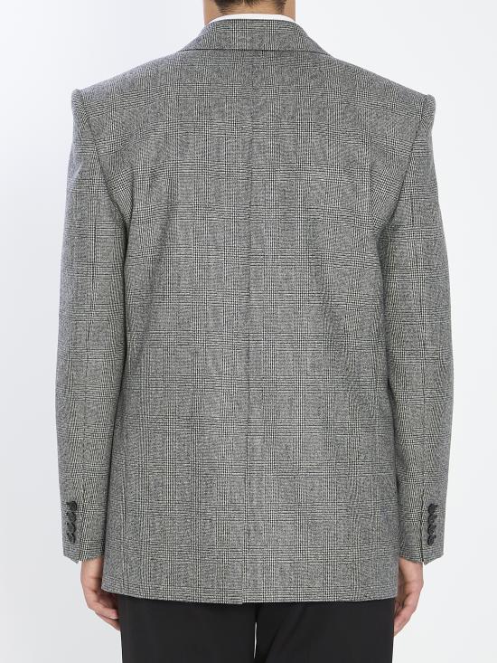 25FW 생로랑 수트 자켓 837196Y5H541095 grey - SAINT LAURENT