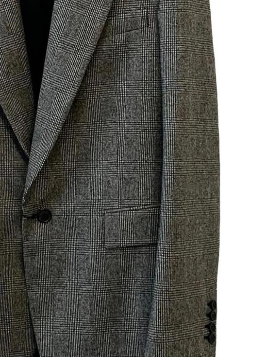 25FW 생로랑 수트 자켓 837196Y5H541095 grey - SAINT LAURENT