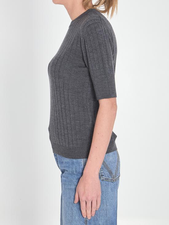 25FW 보테가베네타 스웨터 835467V5L701370 grey - BOTTEGA VENETA