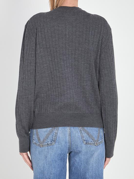 25FW 보테가베네타 스웨터 835337V5L701370 grey - BOTTEGA VENETA