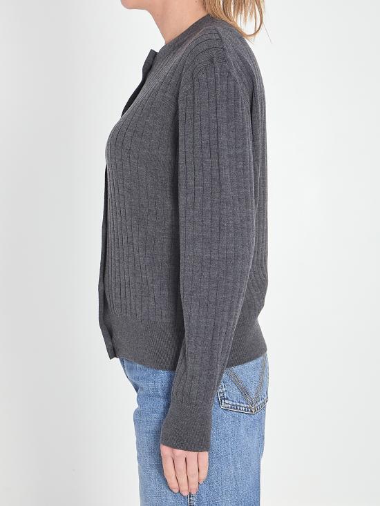 25FW 보테가베네타 스웨터 835337V5L701370 grey - BOTTEGA VENETA