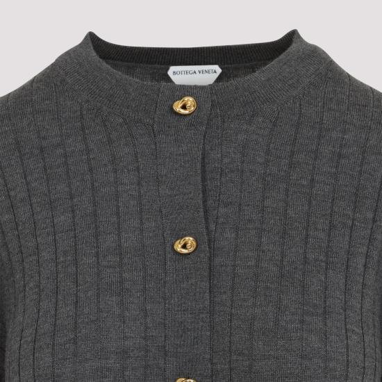 25FW 보테가베네타 스웨터 835337V5L701370 grey - BOTTEGA VENETA