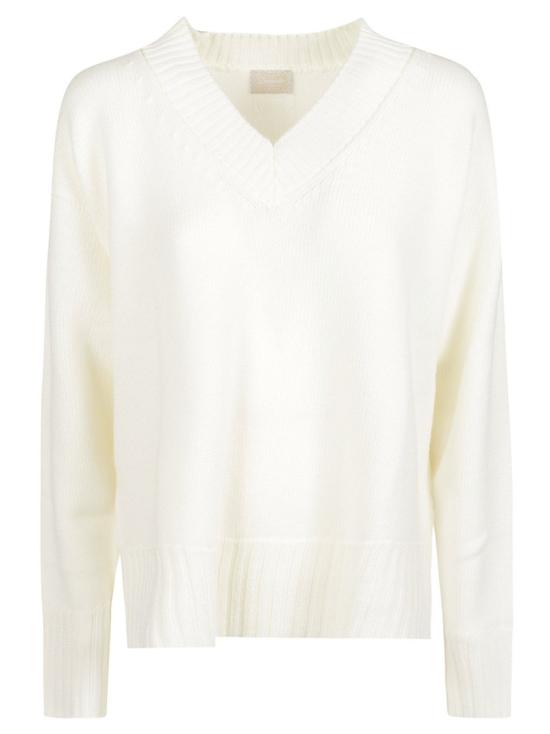 26FW 드루모어 스웨터 L5MN481L White