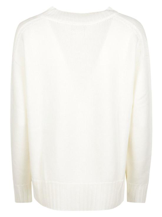 26FW 드루모어 스웨터 L5MN481L White - DRUMOHR