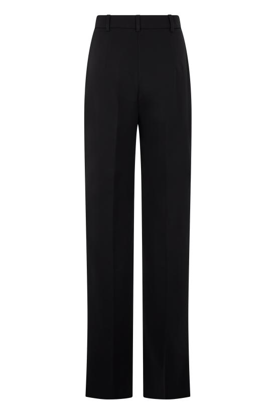 26FW 막스마라 스튜디오 스트레이트 팬츠 MSTVANESIO2626786011600003 black - MAX MARA STUDIO