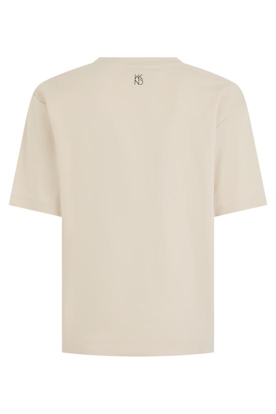 26FW 위켄드막스마라 반팔 티셔츠 WKDMULTID2625976021600002 Beige - WEEKEND MAX MARA