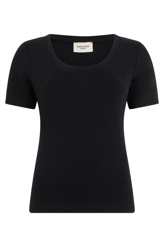 26FW 위켄드막스마라 반팔 티셔츠 WKDMULTIJ2625946031600004 black
