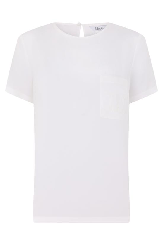 26FW 막스마라 반팔 티셔츠 MXMPAGANO2621116011600002 White