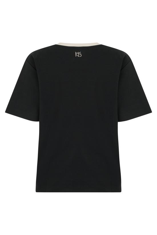 26FW 위켄드막스마라 반팔 티셔츠 WKDMULTID2625976021600005 black - WEEKEND MAX MARA