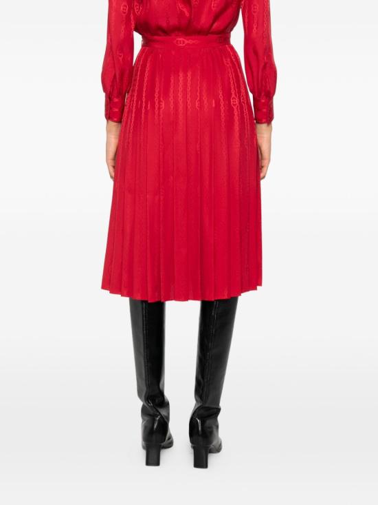 26FW 구찌 스커트 865115ZAM486199 red - GUCCI