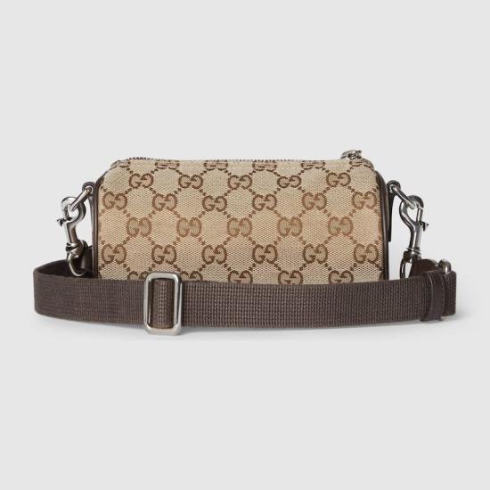 25FW 구찌 GG 캔버스 미니 보스턴 백 834269FAEON9750 Beige - GUCCI