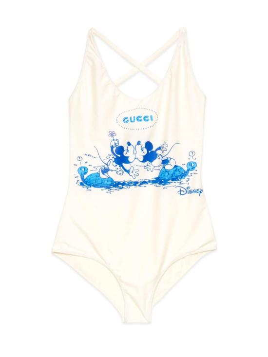 26SS 구찌 원피스 수영복 501899XHACH9381 White