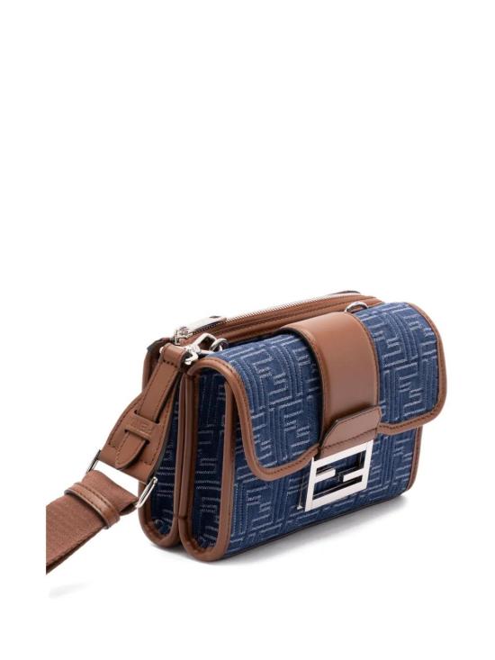  펜디 더블 바게트백 7VA649AUGOF1SCG Denim - FENDI