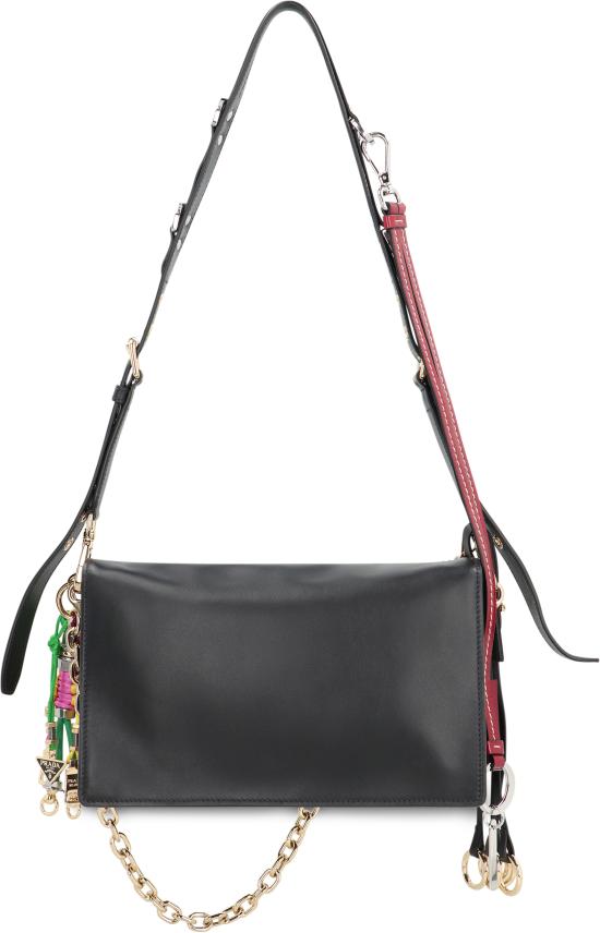 25FW 프라다 소프트 사운드 스몰 숄더백 1BD379VOO62C6AF0002 black - PRADA