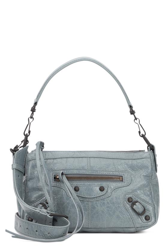 26FW 발렌시아가 르 시티 모토 미니백 8661222ABEK4751 grey