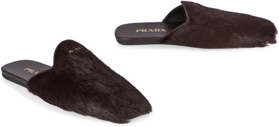 25FW 프라다 뮬/슬리퍼 1S008OFDD052HIOF0324 brown - PRADA
