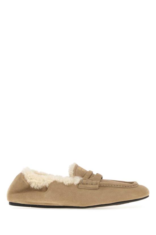 26FW 미우미우 루슈 나파 레더 로퍼 5D341EFZF05Z0G F0F24 BEIGE O TAN