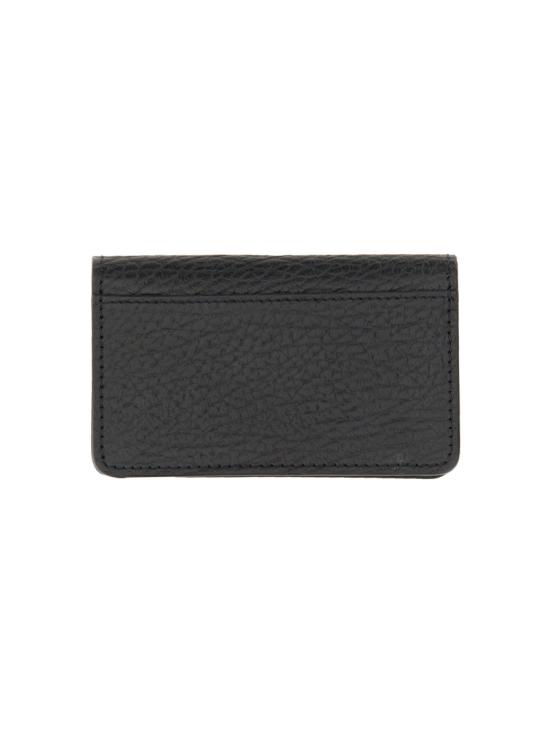  마르지엘라 스티치 레더 플랩 카드 홀더 스티치 레더 플랩 카드 홀더 SA3VX0008 P4455T8013 BLACK - MAISON MARGIELA