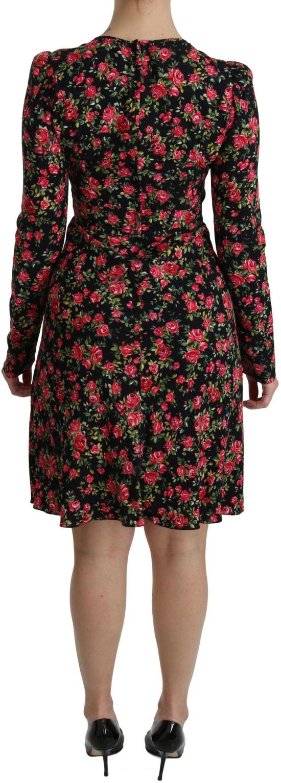 26FW 돌체앤가바나 미디 원피스 9069452558622 BLACK - DOLCE & GABBANA
