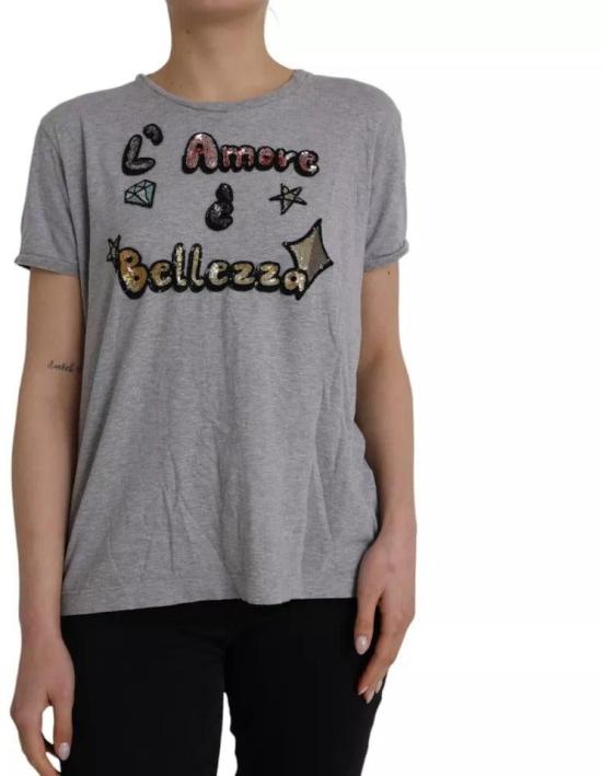 26FW 돌체앤가바나 탑 9865810411806 GREY - DOLCE & GABBANA