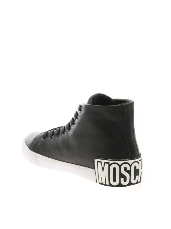 26FW 모스키노 스니커즈 MB15412G0EGA0000 Black - MOSCHINO