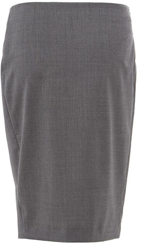 26FW 라르디니 미디 스커트 9335944347934 GREY - LARDINI