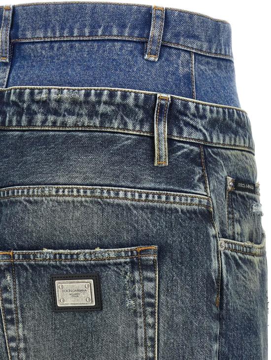 26FW 돌체앤가바나 데님 팬츠 59446236086558 BLUE - DOLCE & GABBANA