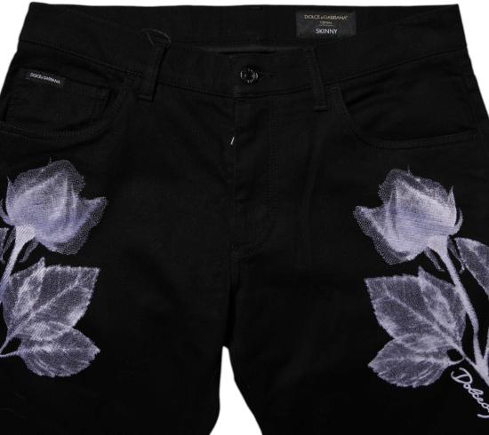 26FW 돌체앤가바나 데님 팬츠 9741255049502 BLACK - DOLCE & GABBANA