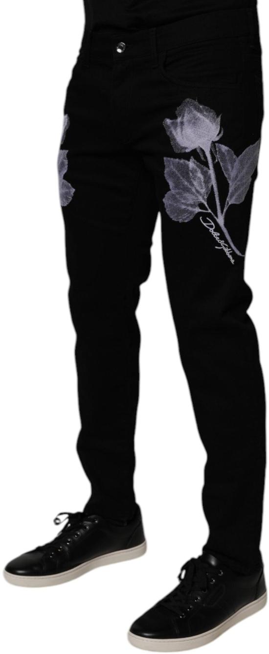 26FW 돌체앤가바나 데님 팬츠 9741255049502 BLACK - DOLCE & GABBANA